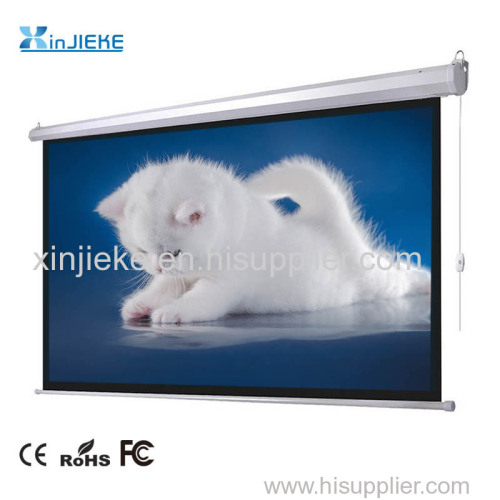 RF IF Remote Control Wall / Ceiling Mount Electric Automatic Projector Screen