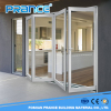 Acoustic decorated office building corridor glass door sliding door