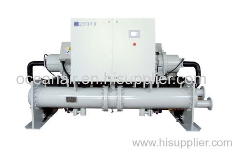 Water screw cooled chiller