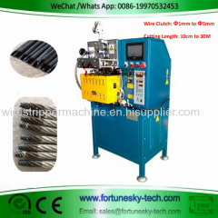 Automatic Rope Wire Cable Seal Cutting Annealing Machine