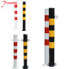 Steel security road traffic bollard parking blocker