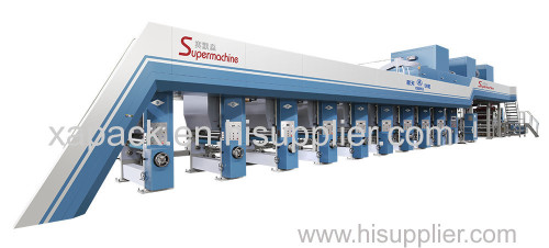 Supermachine Full Servo Rotary Screen & Gravure Printing Wallpaper