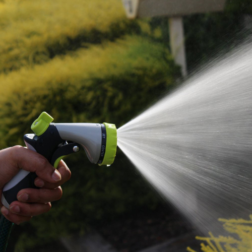 Heavy Duty Metal 8-Pattern Garden Water Spray Gun