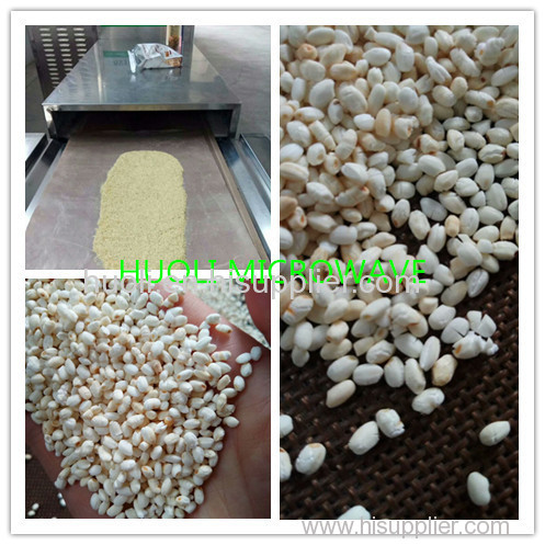 Auto Microwave Dryer Food Drying Equipment / Nut Drying Machine