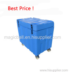container for dry ice /dry ice boxes/dry ice transport container/insulated dry ice storage box 75mm thick insulation lay