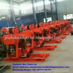 Full Hydraulic Portable Borehole Drilling Machine For Water Wells / Soil Investigation