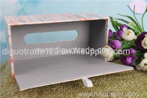 Multi-color optional household tissue box