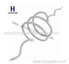 PVC Preformed Bird Flight Diverter for Guy Wire PVC spiral vibration reducer damper Preformed Cable Fittings