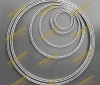 Thin section sealed four point contact bearings JG series bearings(1&quot; X 1&quot;)