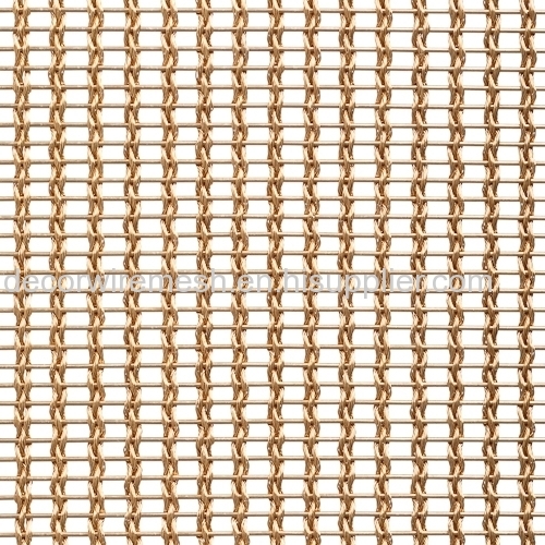Brass Woven Metal Fabric copper mesh