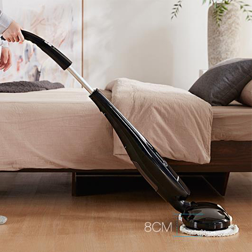 Wireless magic dust flat mop system and microfiber flat floor mop 