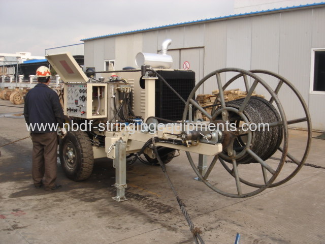 Stringing Equipment hydraulic puller tensioner Test and Export