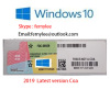 2019 Genuine Windows 10 Pro OEM Coa Sticker 100% License Activated Key