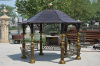 Nice cast iron garden gazebo