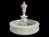 Nice hand carved white marble fountain