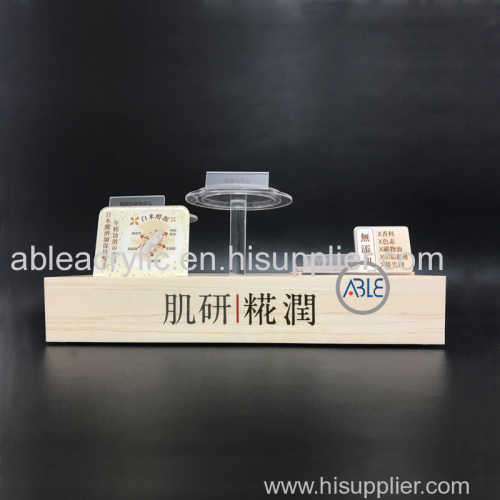 Custom Acrylic Cosmetics Display Stand Shopping Mall Exclusive Stores Use High Quality Acrylic Display Stands