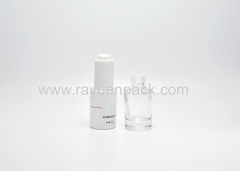 15ml glass cosmetic bottle containers with press buttom dropper pipettes for lotion eye serum skin essence