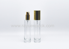 50ml glass cosmetic bottle containers with plastic pump for lotion emulsion skin essence