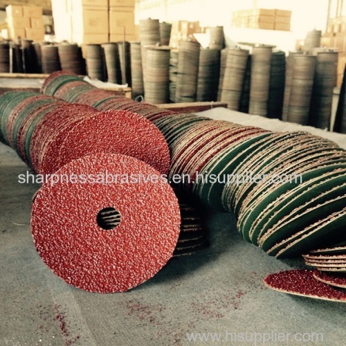 Sharpness fiber disc for grinding