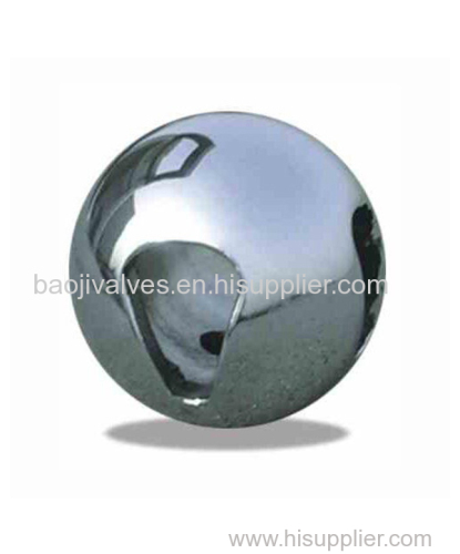 Balance Valve Ball Stainless Steel Balance Valve Ball