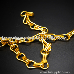 golden aluminum chain curtain