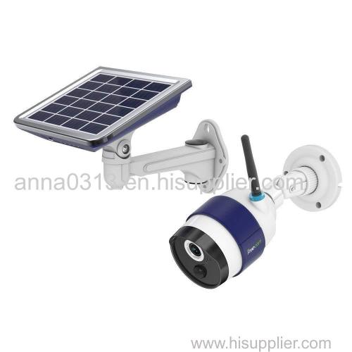 outdoor solar powered wifi camera for home security