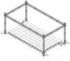 Square Lighting Truss Stage Flat Roof system