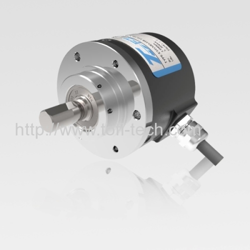 Incremental encoder solid shaft