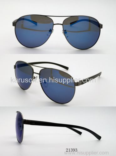 Polarized PC+Metallic sunglasses with TAC REVO Lens