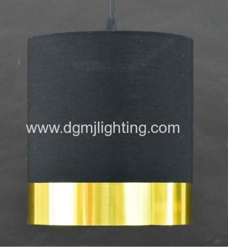 D200mm *H220mm Metallic PVC Banded Cylinder Shade