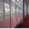 Metal Fabric divider for Airport Lobby