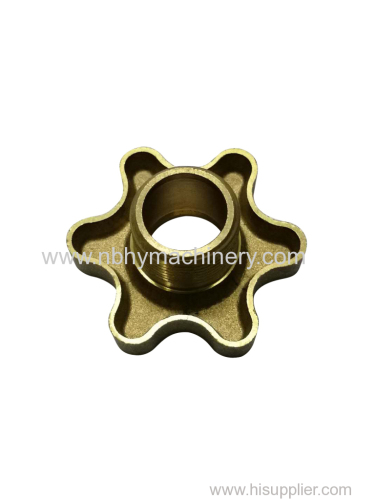 Customized Brass Investment Casting Parts for Fitting Pipe
