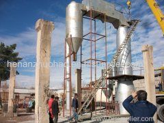 Capacity 10~30 t/d Perlite Expansion Plant with Pulse Bag Cleaner