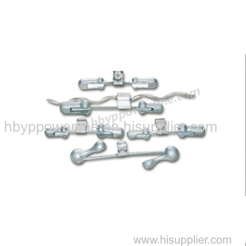 Electrical Transmission line dampers Overhead Line Fittings Power Line Hardware