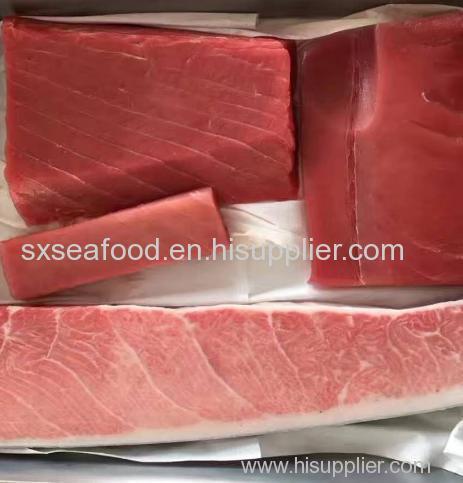 Fresh Tuna Products Loin Steak Cube Sashimi