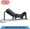 GCS company polyethylene conveyor roller idler of China /heavy duty conveyor mining idler trough grooved conveyor roller