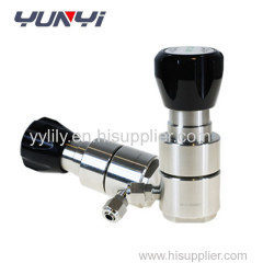 Back pressure regulator valve