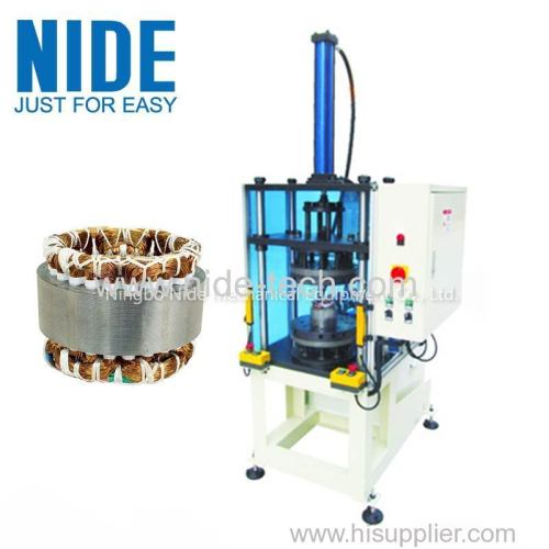 Automatic stator coils shape expanding and forming machine