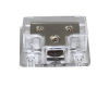 Nickel Plated 1x0Ga In 2x4Ga Out Power distribution Block Car Audio Parts