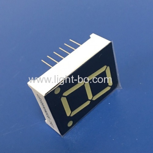 Ultra Briht White common anode 0.8 inch single digit 7 segment led display for EPI / Rate Screens