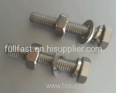 STAINSTEEL HEAX BOLTS WITH NUTS