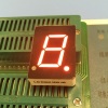 Super red 0.6&quot; common cathode Single digit 7 segment led display for digital numeric indicator