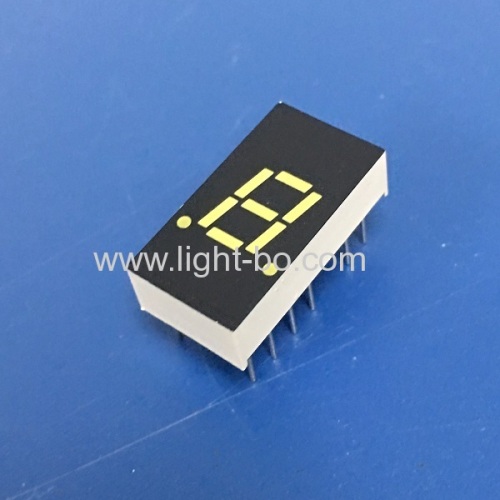 Ultra white 0.3inch single digit 7 segment led display common anode for electronic control boards