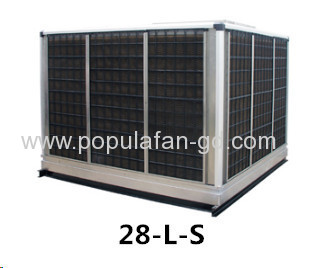 28000m3/h 380v/50Hz 3kW External rotor type centrifugal evaporative air cooler