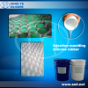 Transparent silicone rubber liquid silicone rubber