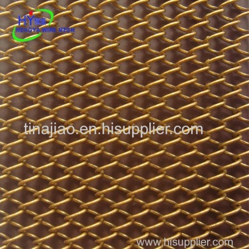  Stainless/ Copper/ Aluminum Decorative Metal Chain Mesh Curtain 