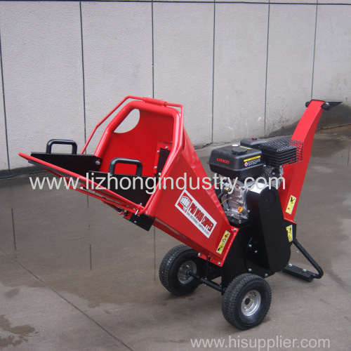 6.5hp 70mm chipping capacity wood chipper machine