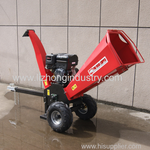 15hp 100mm max chipping industrial wood shredder chipper