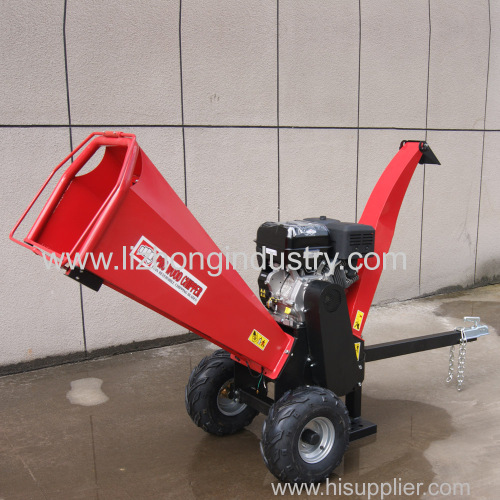 15hp 100mm max chipping industrial wood shredder chipper