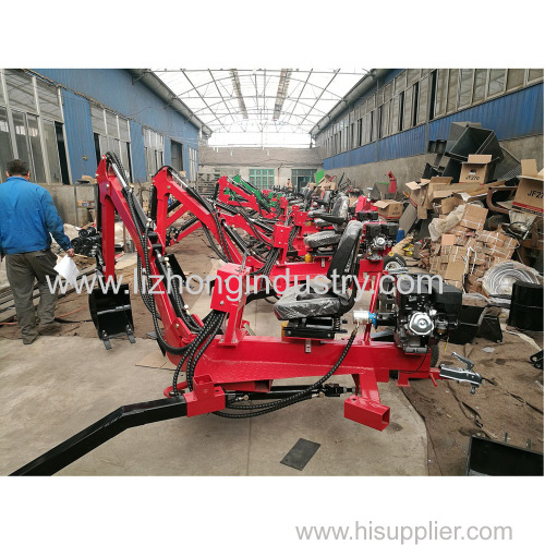 9hp towable mini backhoe;Pull Behind Backhoe;Portable Excavator